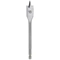 Bauker - Broca Chata para Madeira, 18mm