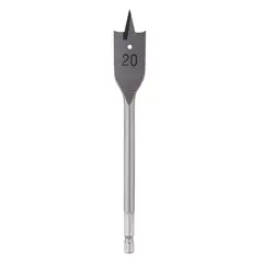 Bauker - Broca Chata para Madeira, 20mm