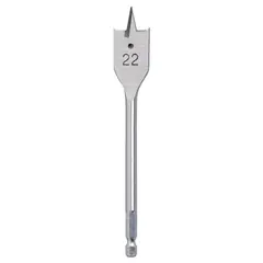 Bauker - Broca Chata para Madeira, 22mm