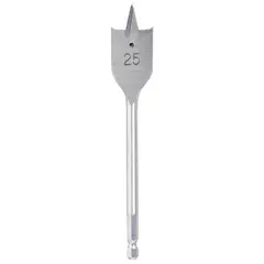 Bauker - Broca Chata para Madeira 25mm 1 Unidade