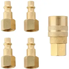 Ubermann - Conjunto de Conector Rápido 5U-35G Hi Rle 1/4