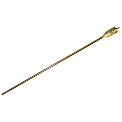 Bauker - Broca Chata Extra-Longo Madeira, 19mm