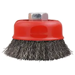 Bauker - Escova Copo Aço Ondulado 3
