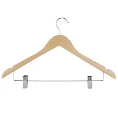 Just Home Collection - Cabide com Clip Madeira Ordenna