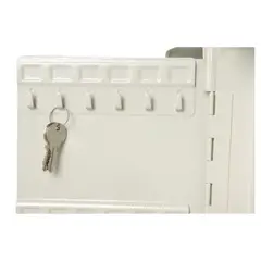 Fixser - Armário Organizador Branco de Parede para 48 Chaves