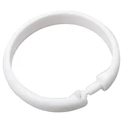 Casa Bonita - Gancho Cortina Banho Set 12 peças Branco