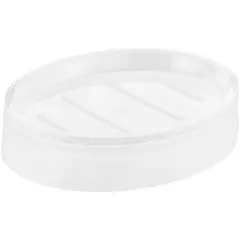 Casa Bonita - Saboneteira Plastica Dois Tons Branco
