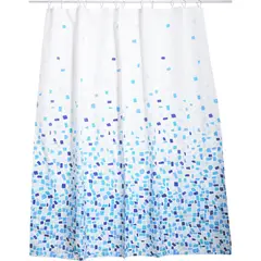 Just Home Collection - Cortina Banho Costa Azul 178x180cm -