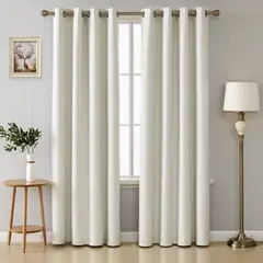 Just Home Collection - Cortina Blackout Texturizada 200x220cm Natural