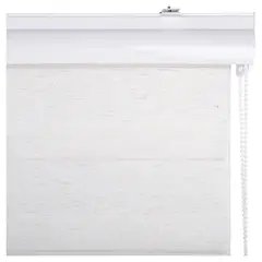 Just Home Collection - Persiana Rolo Zebra Linho 120x165 Cru