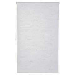 Just Home Collection - Persiana Rolo b/out Letra 120x165cm Branco