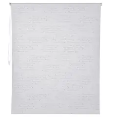 Just Home Collection - Persiana Rolo b/out Letra 150x250cm Branco