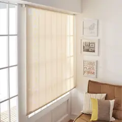 Just Home Collection - Persiana Rolo Solar 5% 150x250cm Cru Branco