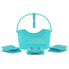 Kleine Wolke - Cesto Com Prendedor Roupa Plástico 48 Peças Kwe