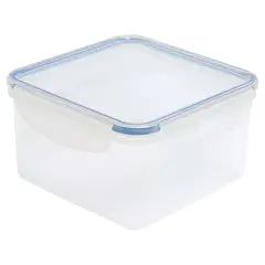 Just Home Collection - Pote Plástico Hermético Quadrado 1250ml
