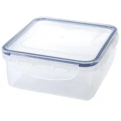 Just Home Collection - Pote Plástico Hermético Quadrado 900ml