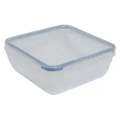 Just Home Collection - Pote Plástico Hermético Quadrado 670ml