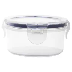 Just Home Collection - Pote Clip Red Hcn Transparente 220ml