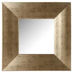 Just Home Collection - Espelho Decorativo Quadrado 40x40cm Moldura Dourado