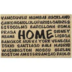 Just Home Collection - Capacho Fibra Natural Cidades 45X75cm