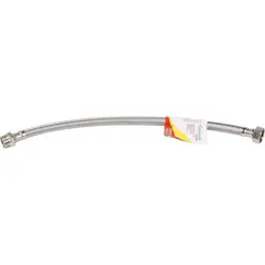 Humbold - Engate Flexível para Água Fria Inox 1/2" 40cm MF