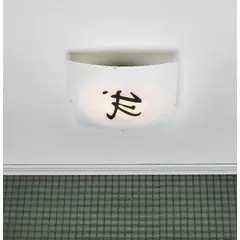 M.E. B.Y P - Plafon Zen 2Lamp Preto - M.E.B.Y.P