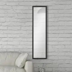 Casa Bonita - Espelho Decorativo 30x120cm Moldura Preto