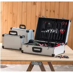 Bauker - Caixas Organizadoras Alumínio 3 Peças