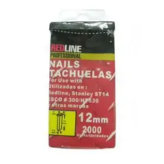 Fixser - Prego 12mm 2000 Unidades Redline