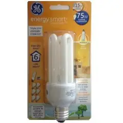 GE Iluminação - Lâmpada Fluorescente Compacta Luz Amarela 15W 3U 220V