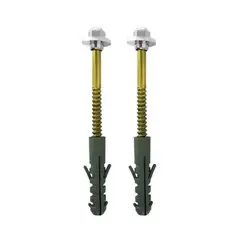 Romar - Parafuso para Fixação Tanque B12mm 0,12x0,02x0,02cm Cromado