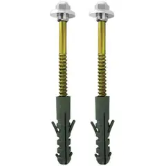 Romar - Parafuso para Fixação Bacia B10mm 0,09x0,02x0,02cm Cromado
