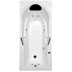 Astra - Banheira de Hidromassagem Capri Gran Luxo 70L 150x80x43cm Acrílico 1 Pessoa
