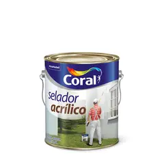 Coral - Selador Acrílico Branco