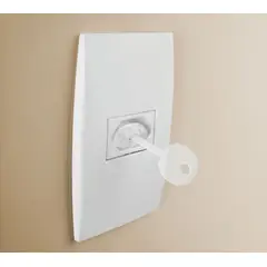Ordene - Protetor de Tomadas Padrão 9 Unidades 3,2x2,2x1,6cm Transparente