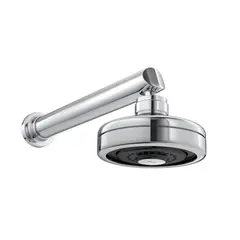 Deca - Ducha Redonda de Parede Cromada com Tubo Acqua Plus