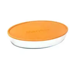 Marinex - Assadeira Oval, Cristalino, 2,4L 6,3x21,2x30,2 Nadir Figueiredo