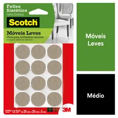 3m - Feltro Vermelho Pequeno