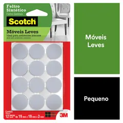 3m - Feltro Vermelho Pequeno
