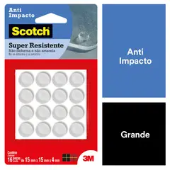 undefined - Anti-Impacto Vermelho Grande 3M
