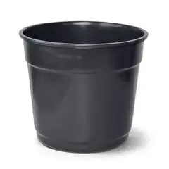 Nutriplast - Vaso Comum Redondo Nº4 Preto