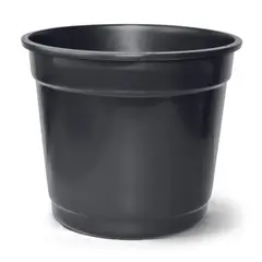Nutriplast - Vaso Comum Redondo Nº6 Preto