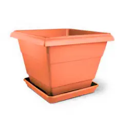 Nutriplast - Floreira 2, Marrom