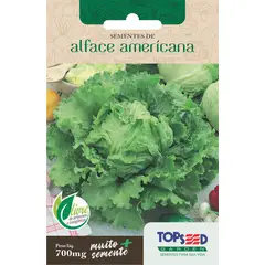 Topseed Garden - Semente Horta Alface Americana