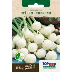 Topseed Garden - Semente Horta Cebola Crystal Conser