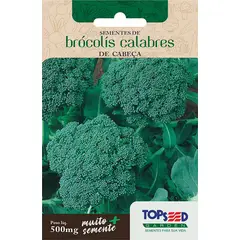 Topseed Garden - Semente Horta Brócolis de Cabeça