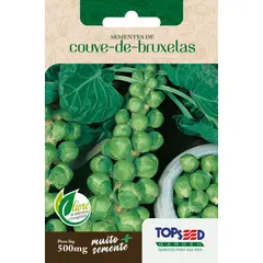 Topseed Garden - Semente Horta Couve-de-Bruxelas