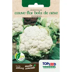 Topseed Garden - Semente Horta Couve-Flor Bola Neve