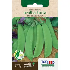 Topseed Garden - Semente Horta Ervilha Torta Flor, Roxo