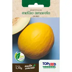 Topseed Garden - Semente Horta Melão Amarelo Ouro